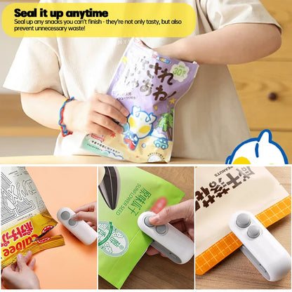 Handheld Heat Bag Sealer with Built-in Battery
