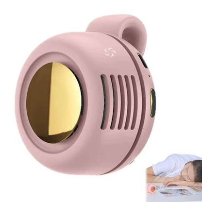 Mini Clip-On Bladeless Fan — 3-Speed Portable &amp; Silent