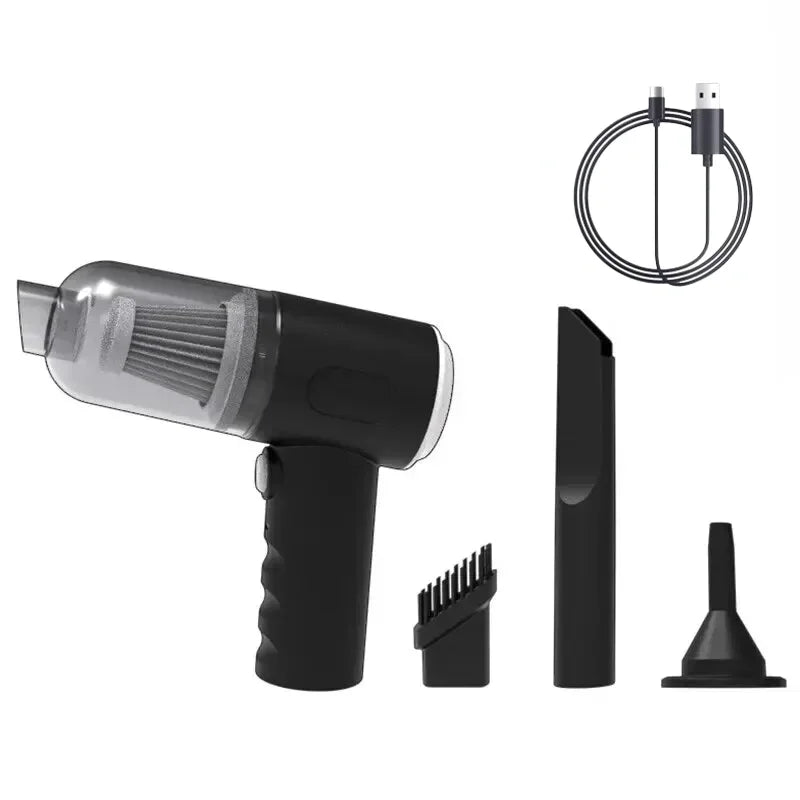 Wireless Car Vacuum Cleaner — 9000Pa Portable Wet &amp; Dry