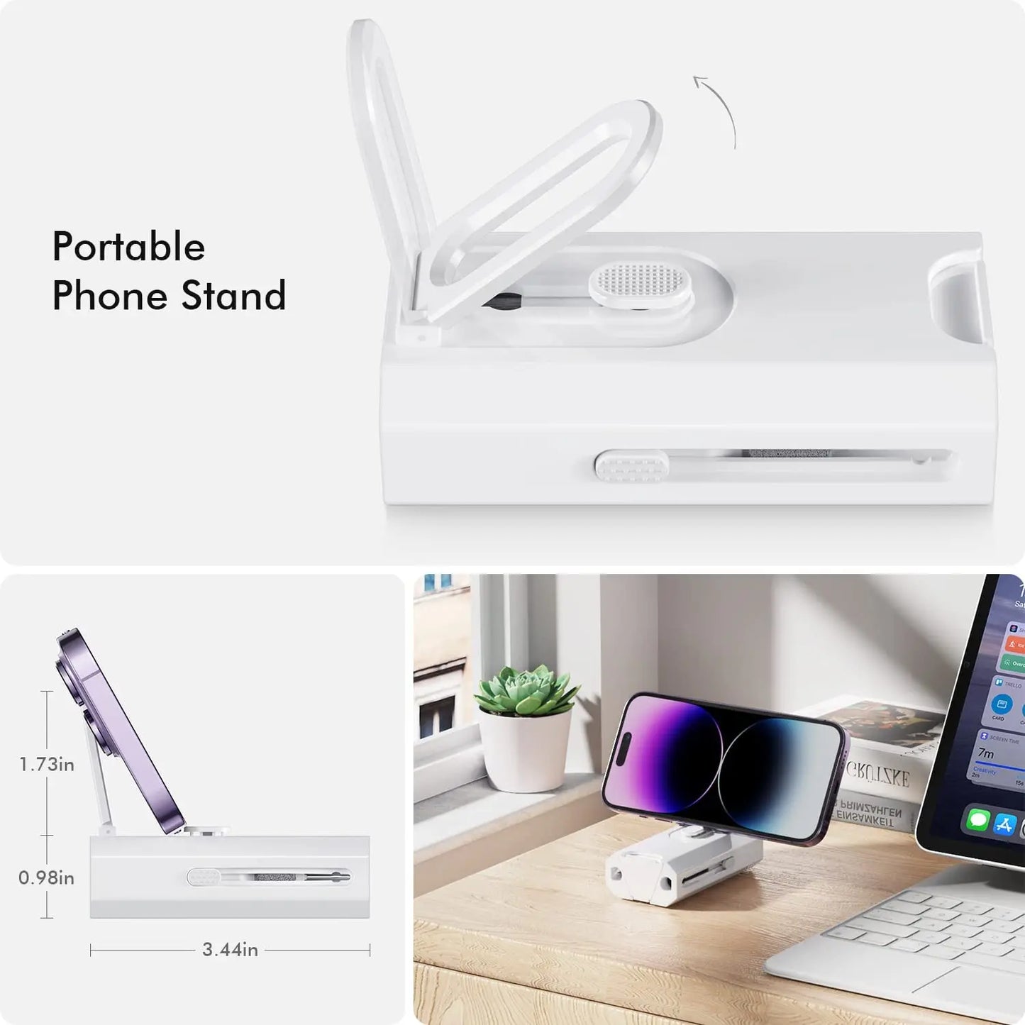 8-in-1 Tech Cleaning Kit for Keyboard, Phone &amp; Earphones