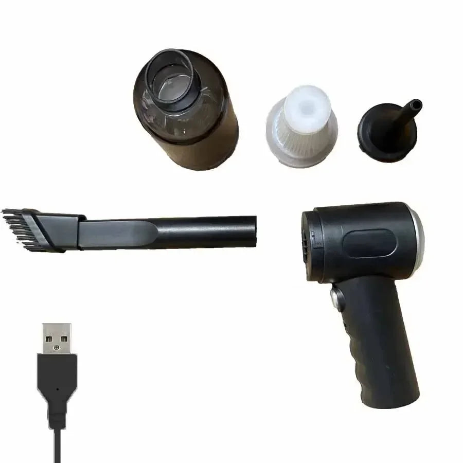 Wireless Car Vacuum Cleaner — 9000Pa Portable Wet &amp; Dry