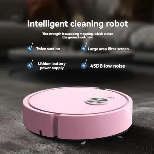 Smart Mini Robot Vacuum — Auto Sweep, Mop &amp; Suction
