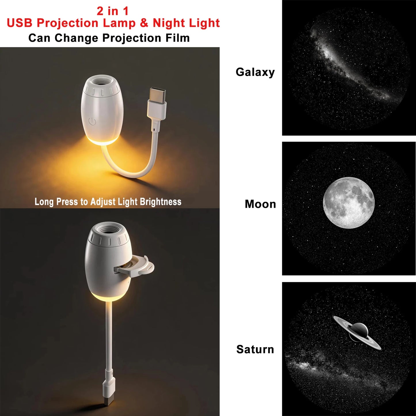 LED Galaxy Ambient Lamp