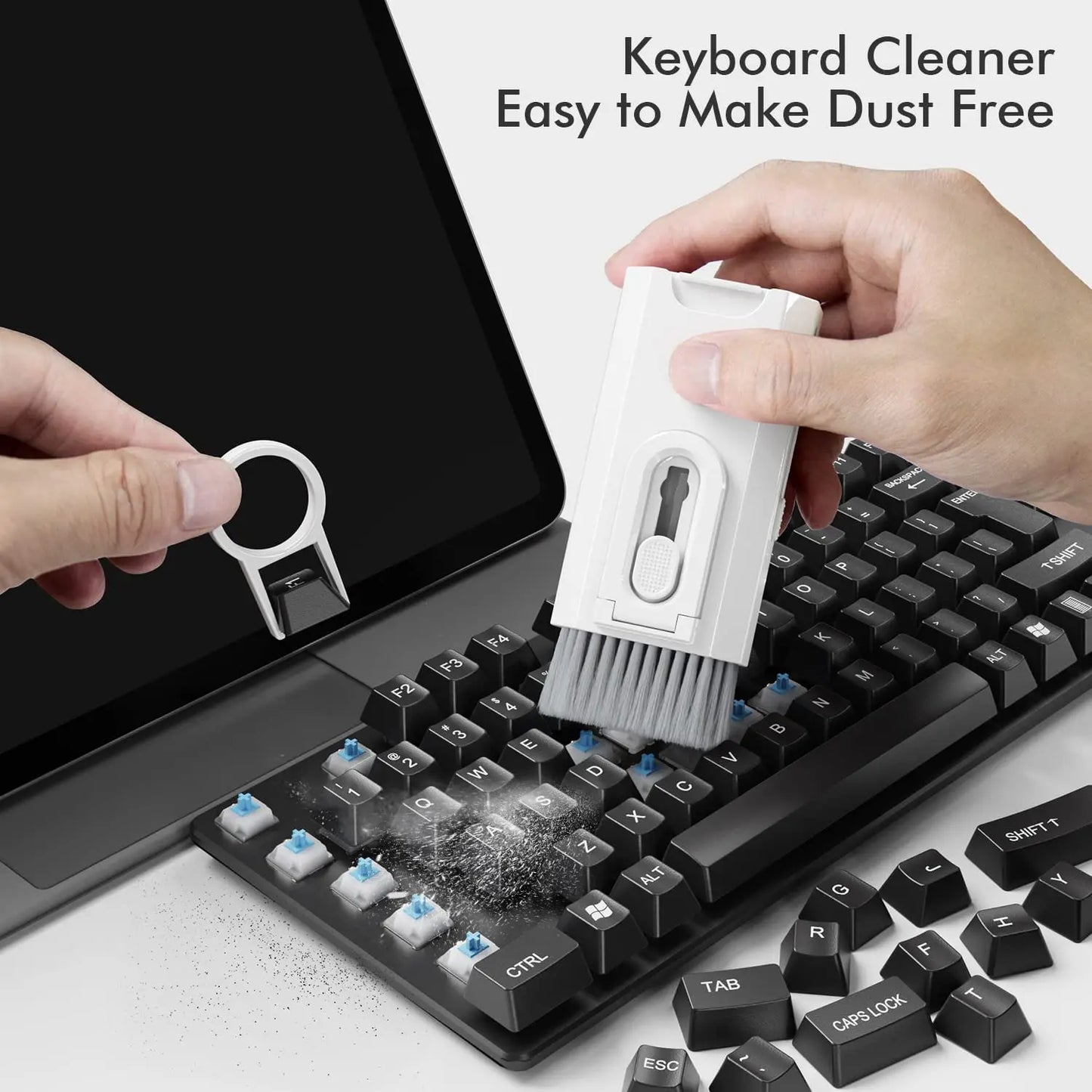 8-in-1 Tech Cleaning Kit for Keyboard, Phone &amp; Earphones