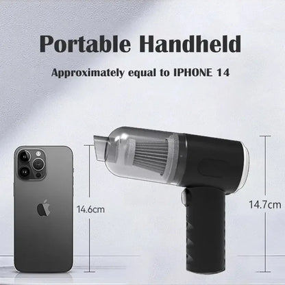 Wireless Car Vacuum Cleaner — 9000Pa Portable Wet &amp; Dry