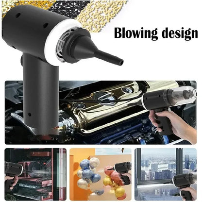 Wireless Car Vacuum Cleaner — 9000Pa Portable Wet &amp; Dry